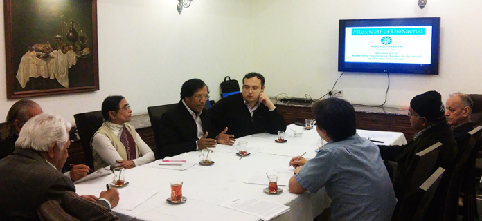 Round table discussion on Respect on the Sacred