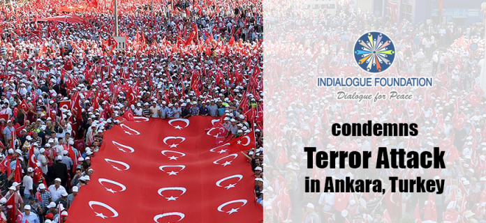 Indialogue Foundation condemns Terror Attack in Ankara, Turkey