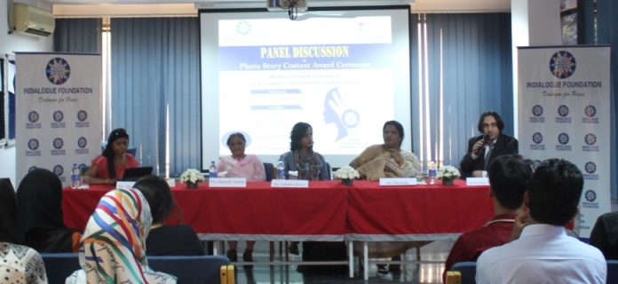 Panel discussion on ‘Women Continue to Contribute to Social, Economic, Cultural and Political Achievement’ and Indialogue Photo Story Contest Award Ceremony