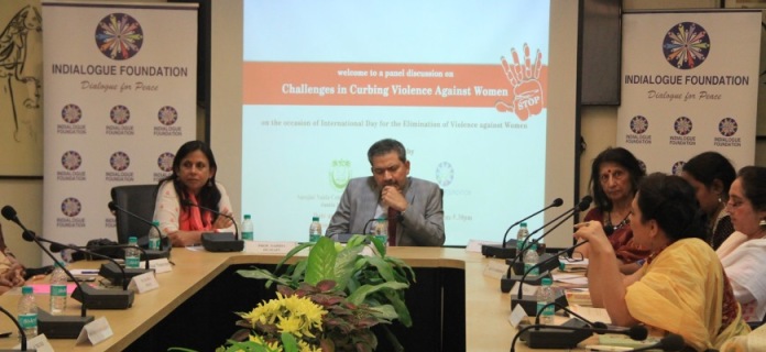 A panel discussion on Challenges in Curbing Violence against Women