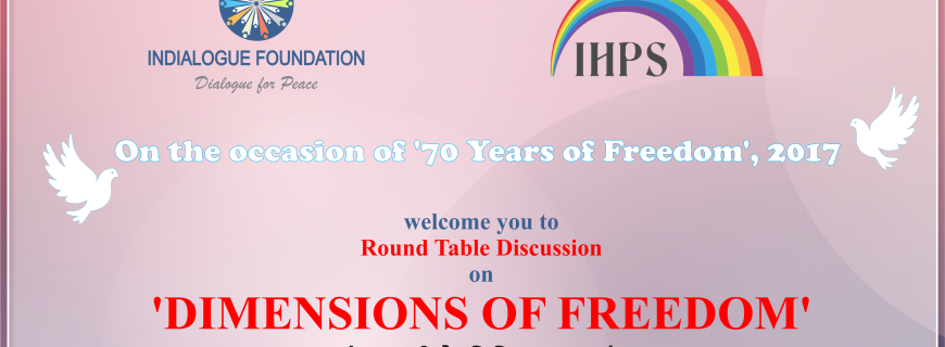 A roundtable discussion on Dimensions of Freedom