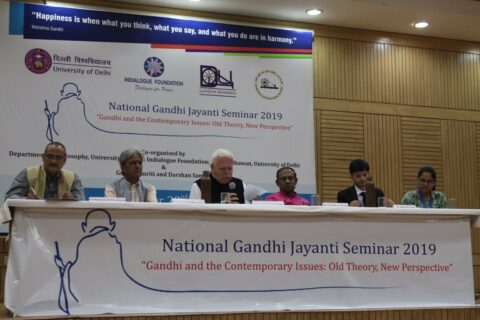 Gandhi Jayanti National Seminar 2019: Gandhi and the Contemporary Issues: Old Theory, New Perspective